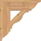 Ekena Millwork Funston Traditional Smooth Bracket, Western Red Cedar, 5 1/2"W x 22"D x 22"H BKT06X22X22FST01SWR - alternate 2